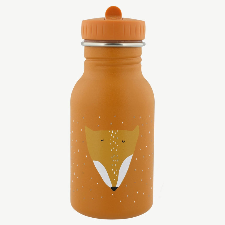 Trixie - Tierdesign Trinkflasche aus Edelstahl - 350 ml - Mr. Fox in Orange - 5400858402103 - littlehipstar.com