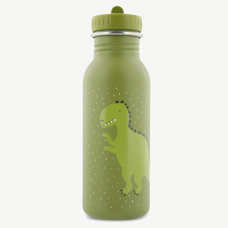Trixie - Tierdesign Trinkflasche aus Edelstahl - 500 ml - Mr. Dino in Grün - 5400858412010 - littlehipstar.com