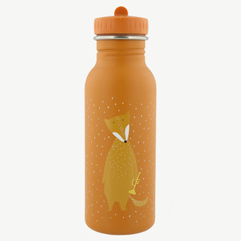 Trixie - Tierdesign Trinkflasche aus Edelstahl - 500 ml - Mr. Polar Bear in Grün - 5400858412027 - littlehipstar.com