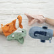 Trixie - Tierdesign Waschlappen aus Bio-Baumwolle - 2er-Set - Mr. Dog - 5400858117212 - littlehipstar.com