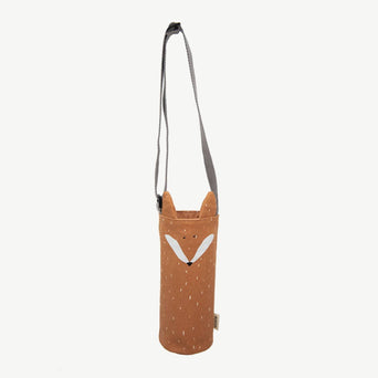 Trixie - Tierdesign Wasserabweisende Flaschentasche aus Baumwolle - Mr. Penguin in Dunkelblau - 5400858082077 - littlehipstar.com