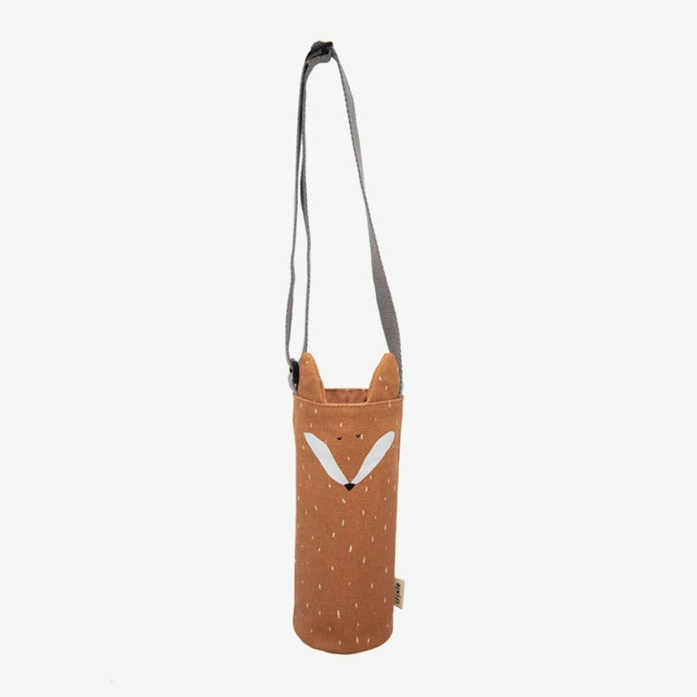 Trixie - Tierdesign Wasserabweisende Flaschentasche aus Baumwolle - Mr. Fox in Orange - 5400858082107 - littlehipstar.com