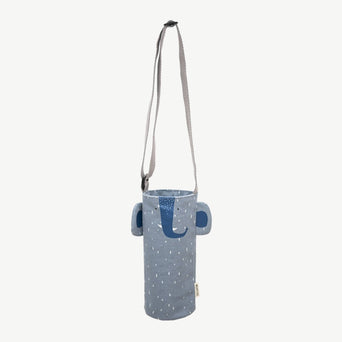 Trixie - Tierdesign Wasserabweisende Flaschentasche aus Baumwolle - Mr. Penguin in Dunkelblau - 5400858082077 - littlehipstar.com