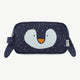 Trixie - Tierdesign Wasserabweisende Kulturtasche aus Baumwolle - Mr. Penguin in Dunkelblau - 5400858212078 - littlehipstar.com