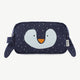 Trixie - Tierdesign Wasserabweisende Kulturtasche aus Baumwolle - Mr. Penguin in Dunkelblau - 5400858212078 - littlehipstar.com