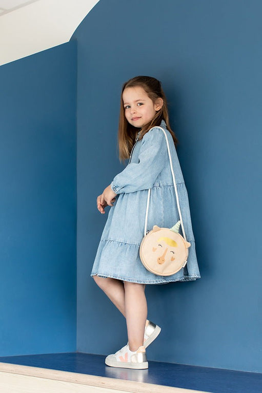 Trixie - Tierdesign Wasserabweisende Umhängetasche aus Baumwolle - Mrs. Rabbit in Rosa - 5400858742179 - littlehipstar.com