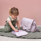 Trixie - Tierdesign Wasserabweisende Vorschultasche aus Bio-Baumwolle - Mrs. Hedgehog in Grau - 5420047912114 - littlehipstar.com