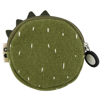 Trixie - Tierdesign Wasserabweisender Geldbeutel aus Baumwolle - Mr. Polar Bear in Grün - 5400858782021 - littlehipstar.com