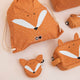 Trixie - Tierdesign Wasserabweisender Geldbeutel aus Baumwolle - Mr. Fox in Orange - 5400858782106 - littlehipstar.com