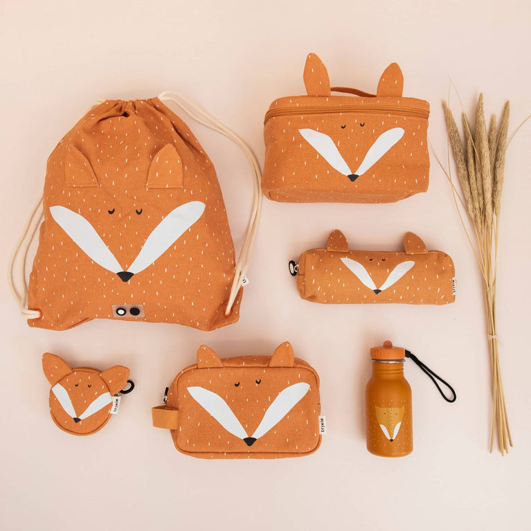 Trixie - Tierdesign Wasserabweisender Geldbeutel aus Baumwolle - Mr. Fox in Orange - 5400858782106 - littlehipstar.com