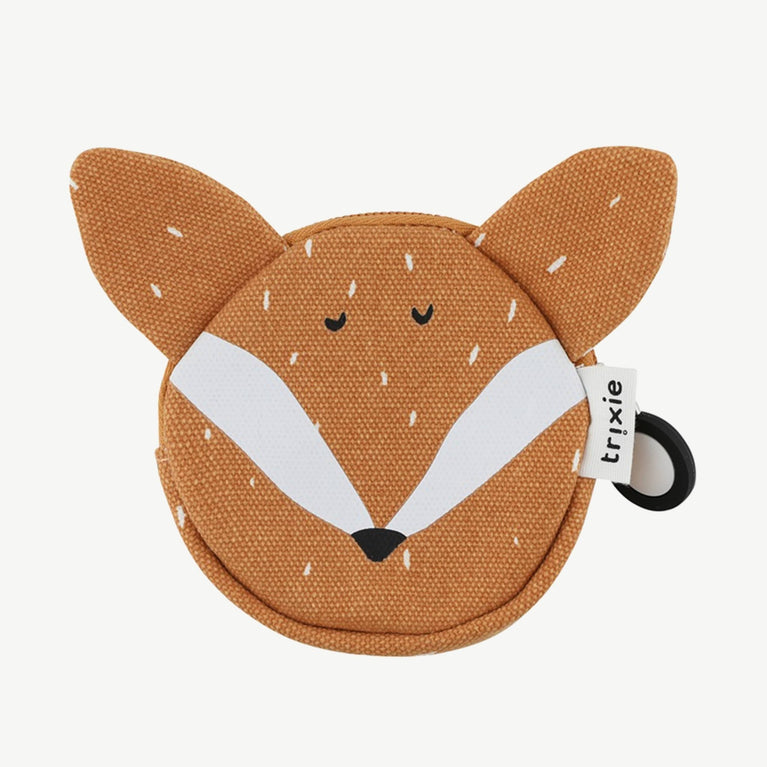 Trixie - Tierdesign Wasserabweisender Geldbeutel aus Baumwolle - Mr. Fox in Orange - 5400858782106 - littlehipstar.com