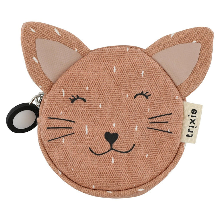 Trixie - Tierdesign Wasserabweisender Geldbeutel aus Baumwolle - Mrs. Cat - 5400858782229 - littlehipstar.com