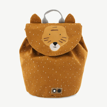 Trixie - Tierdesign Wasserabweisender Mini-Rucksack aus Bio-Baumwolle - Mr. Dino in Grün - 5400858862013 - littlehipstar.com