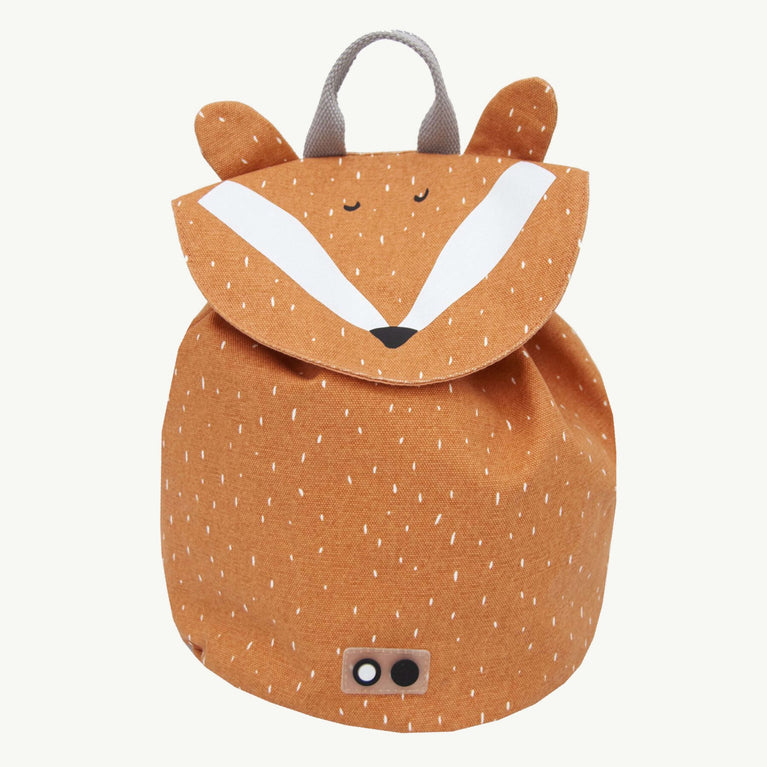Trixie - Tierdesign Wasserabweisender Mini-Rucksack aus Bio-Baumwolle - Mr. Fox in Orange - 5400858862105 - littlehipstar.com