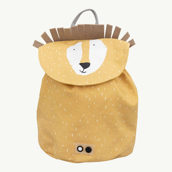 Trixie - Tierdesign Wasserabweisender Mini-Rucksack aus Bio-Baumwolle - Mr. Dino in Grün - 5400858862013 - littlehipstar.com