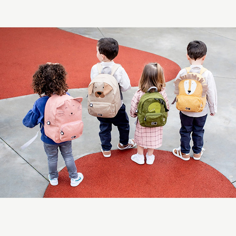 Trixie - Tierdesign Wasserabweisender Rucksack aus Bio-Baumwolle - Klein - Mrs. Cat - 5400858932228 - littlehipstar.com