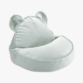 Wigiwama - Bear Sitzsack aus recyceltem Samt - Misty Green - 4751030597362 - littlehipstar.com