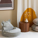 Wigiwama - Bear Sitzsack aus recyceltem Samt - Salted Caramel - 4751030597379 - littlehipstar.com
