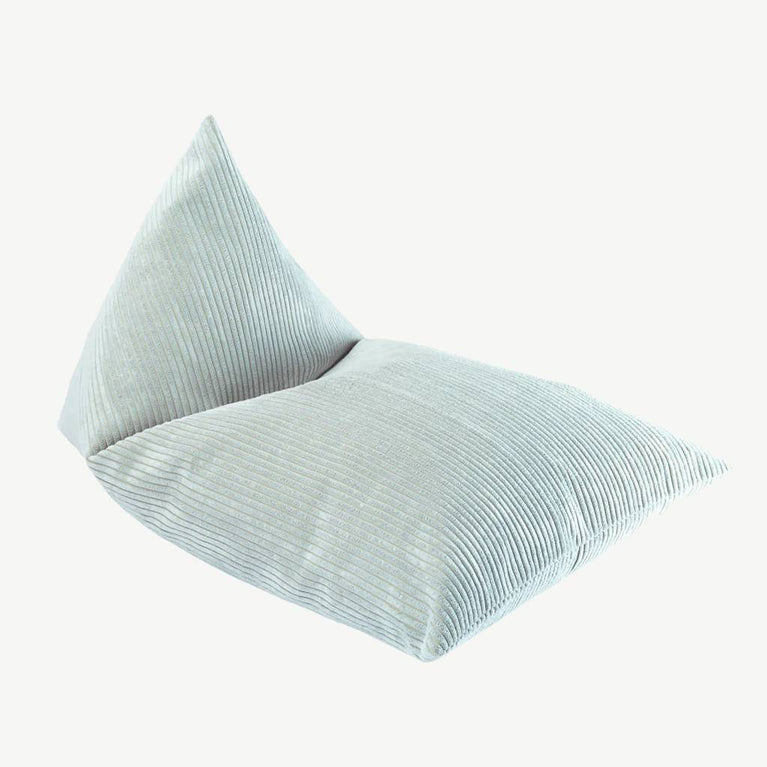 Wigiwama - Big Lounger Sitzsack aus recyceltem Cord - Peppermint Green - 4751030596396 - littlehipstar.com