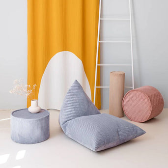 Wigiwama - Big Lounger Sitzsack aus recyceltem Cord - Brown Sugar - 4751030596402 - littlehipstar.com