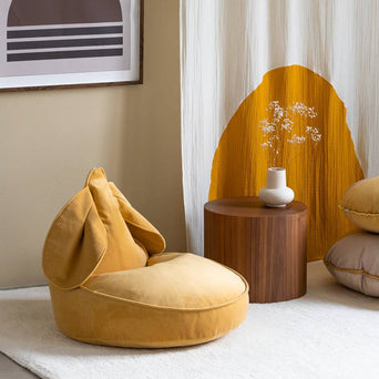 Bunny Sitzsack aus recyceltem Samt