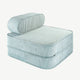Wigiwama - Flip Chair Klappsessel & Spielmatratze aus recyceltem Cord - Peppermint Green - 4751030596518 - littlehipstar.com