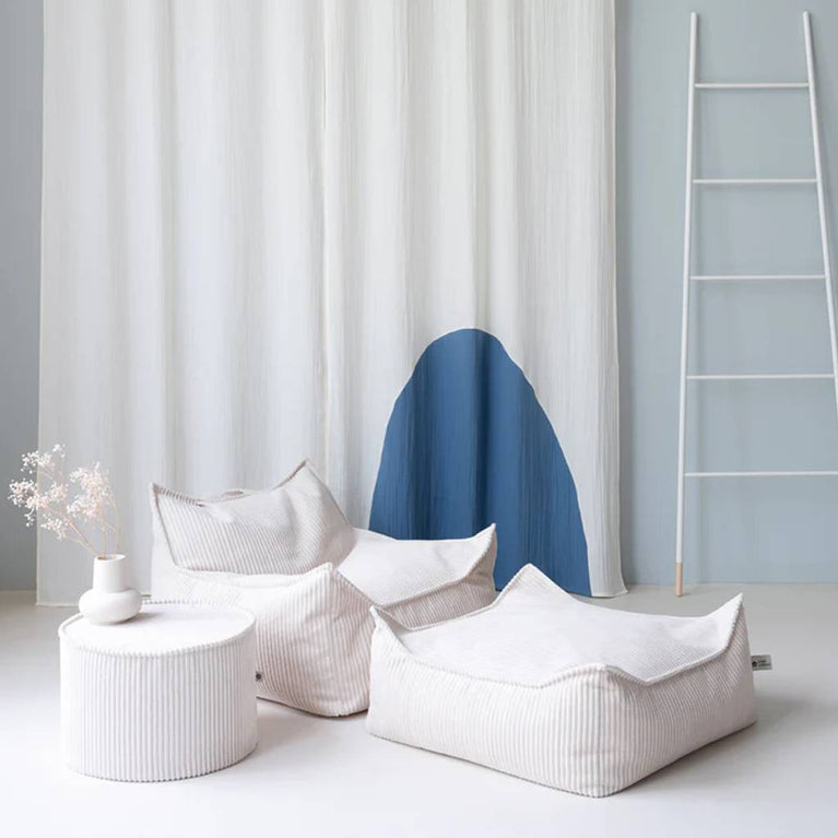 Wigiwama - Ottoman Sitzkissen aus recyceltem Cord - Pink Mousse - 4751030596631 - littlehipstar.com