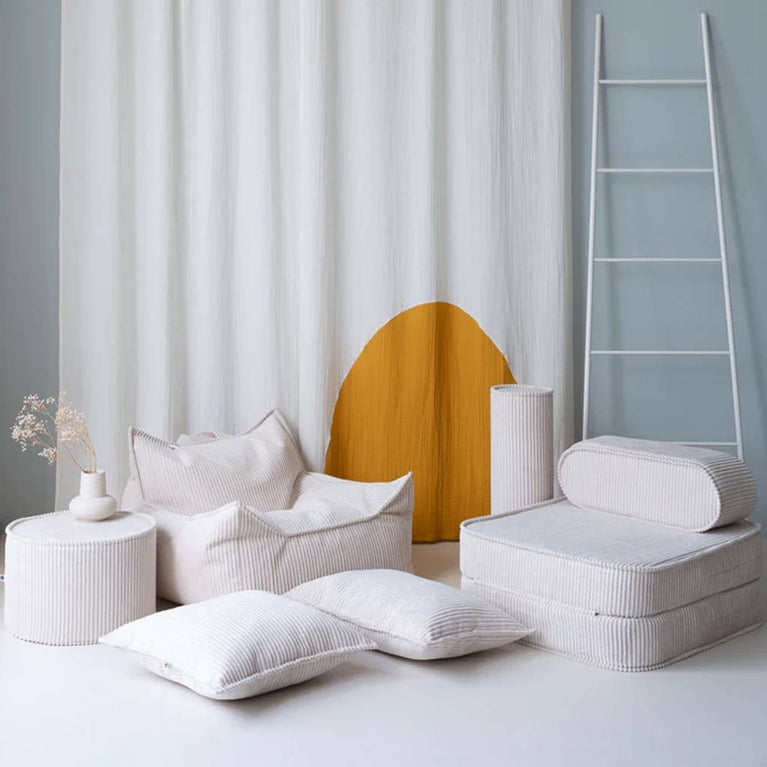 Wigiwama - Pouffe aus recyceltem Cord - Marshmallow - 4751030597164 - littlehipstar.com