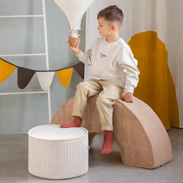 Wigiwama - Pouffe aus recyceltem Cord - Marshmallow - 4751030597164 - littlehipstar.com