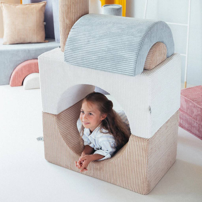 Wigiwama - Rainbow Spielset aus recyceltem Cord - 3 Teile - Blueberry Blue - 4751030596785 - littlehipstar.com