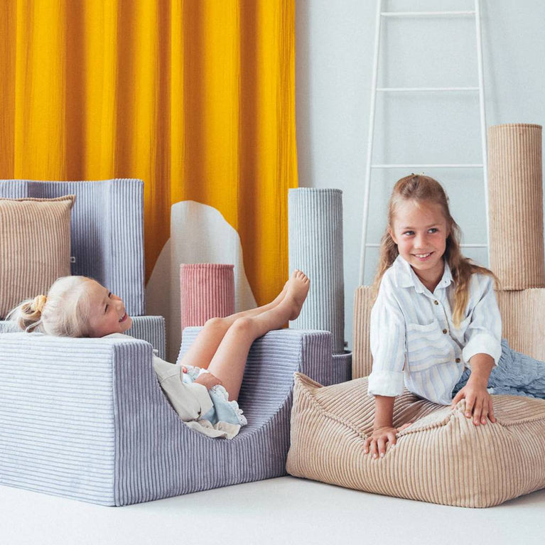 Wigiwama - Rainbow Spielset aus recyceltem Cord - 3 Teile - Blueberry Blue - 4751030596785 - littlehipstar.com
