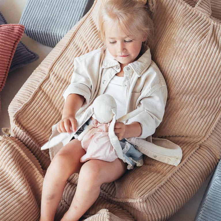 Wigiwama - Sitzsack Sessel aus recyceltem Cord - Pink Mousse - 4751030596303 - littlehipstar.com