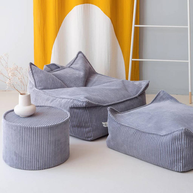 Wigiwama - Sitzsack Sessel aus recyceltem Cord - Pink Mousse - 4751030596303 - littlehipstar.com