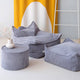 Wigiwama - Sitzsack Sessel aus recyceltem Cord - Pink Mousse - 4751030596303 - littlehipstar.com