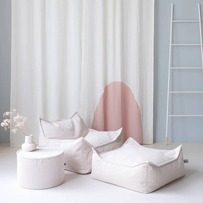 Wigiwama - Sitzsack Sessel aus recyceltem Cord - Pink Mousse - 4751030596303 - littlehipstar.com