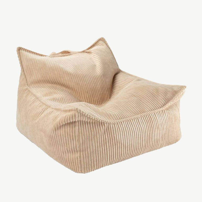 Wigiwama - Sitzsack Sessel aus recyceltem Cord - Brown Sugar - 4751030596327 - littlehipstar.com