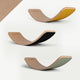 Wobbel - Original Balance Board Transparent Lackiert mit Wollfilz - Schwarz - 7435115516505 - littlehipstar.com