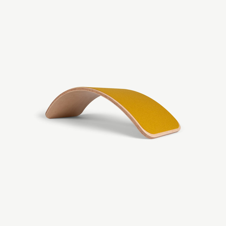 Wobbel - Original Balance Board Transparent Lackiert mit Wollfilz - Schwarz - 7435115516505 - littlehipstar.com
