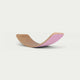 Wobbel - Original Balance Board Transparent Lackiert mit Wollfilz - Wild Rose - 7438233816854 - littlehipstar.com