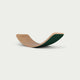 Wobbel - Original Balance Board Transparent Lackiert mit Wollfilz - Foliage Green - 7438233816861 - littlehipstar.com