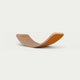 Wobbel - Original Balance Board Transparent Lackiert mit Wollfilz - Rust - 7438233820820 - littlehipstar.com