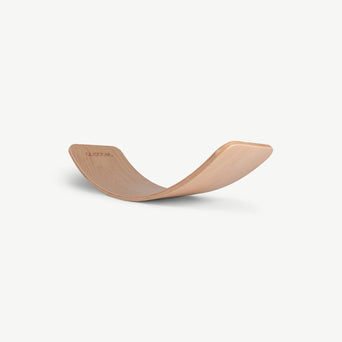 Wobbel - Original Balance Board Transparent Lackiert ohne Filz - 7434009354315 - littlehipstar.com